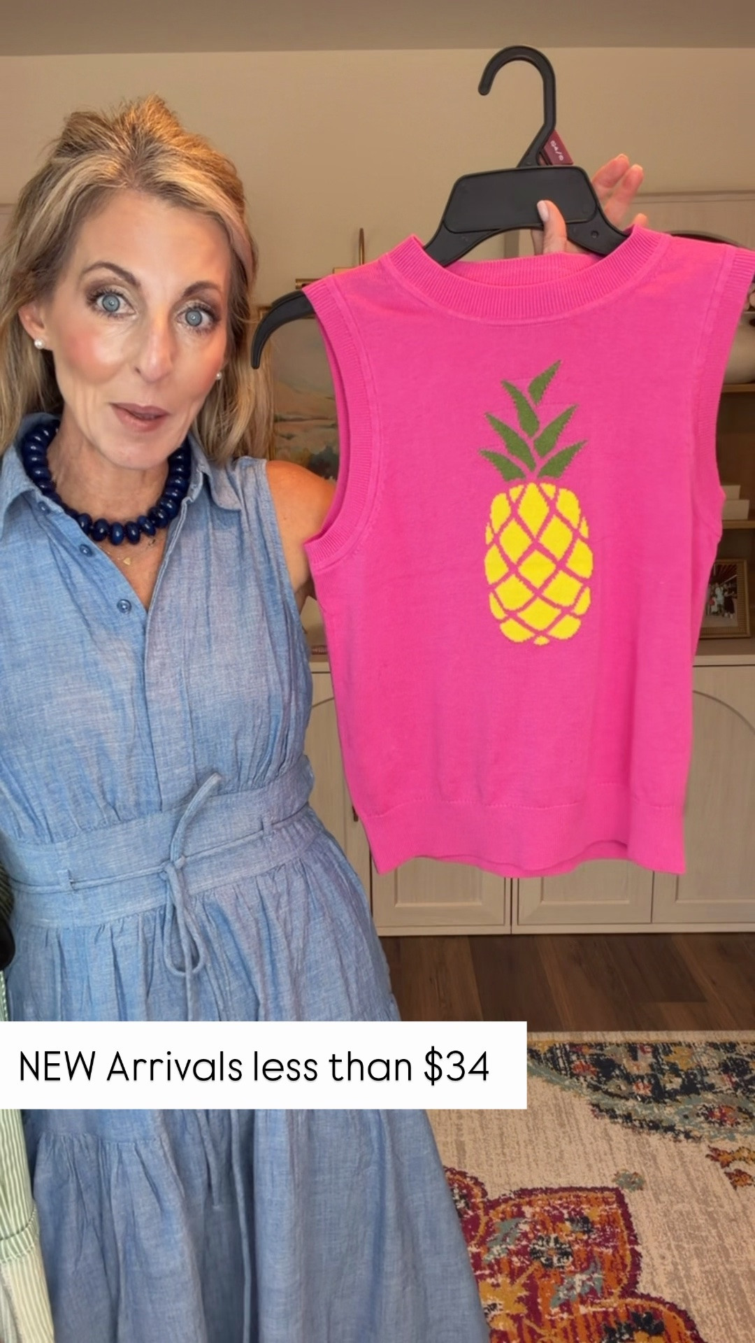 The prints. The colors. The easy summer dresses. The pineapple sweater. Every piece feels like summer in outfit form.

These are the kind of finds that disappear fast, but don’t worry, Walmart usually restocks the favorites. Grab the one you love before everyone else does.

Summer fashion, Walmart fashion, affordable summer outfits, summer dresses, vacation outfits, casual summer style, fashion over 40, fashion over 50, colorful summer outfits, everyday style, resort wear, vacation style, summer wardrobe, Walmart finds, affordable fashion