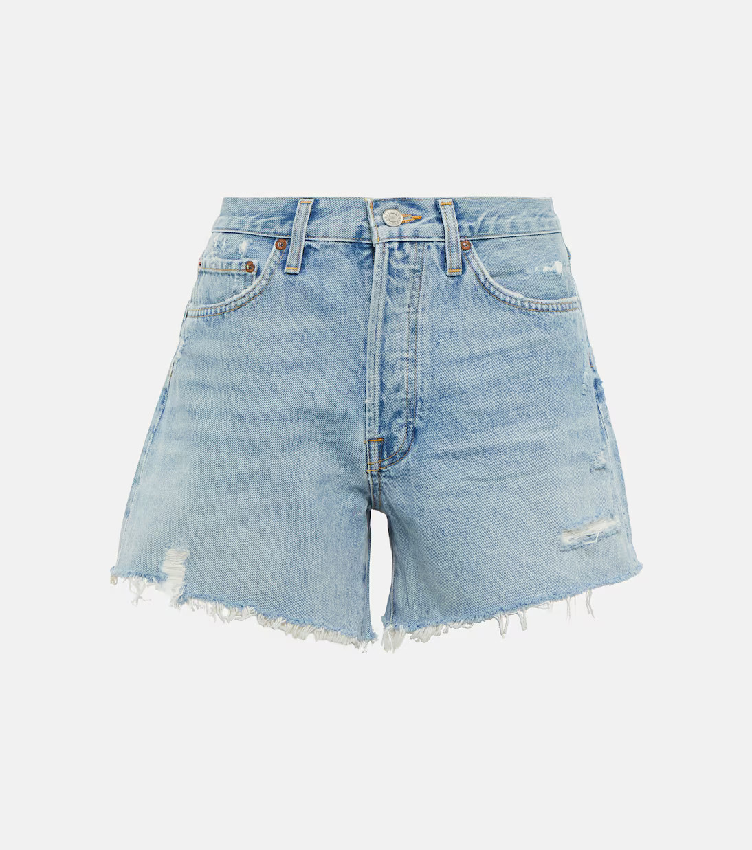 Parker mid-rise denim shorts | Mytheresa (UK)