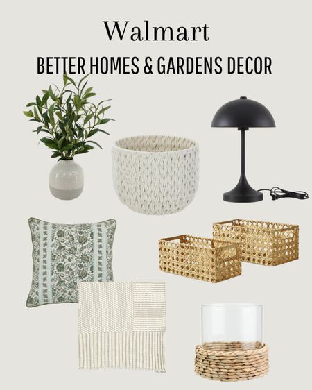 Walmart Better homes & gardens decor! 

#LTKstyletip #LTKSeasonal #LTKhome