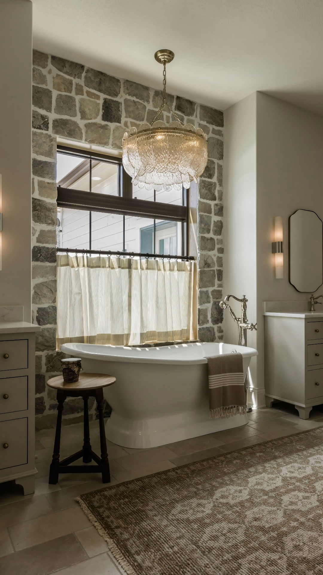 The most stunning bathroom that will look just as beautiful 20 years from now as it does today. @Wayfair #wayfair #ad #wayfairpartner
