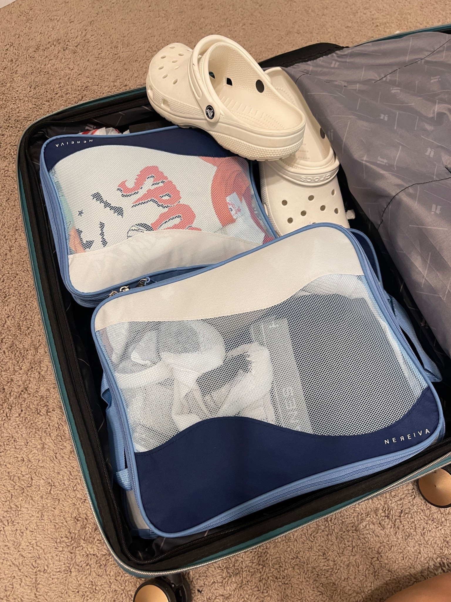 Compression packing cubes for the whole family 

#LTKTravel #LTKFamily