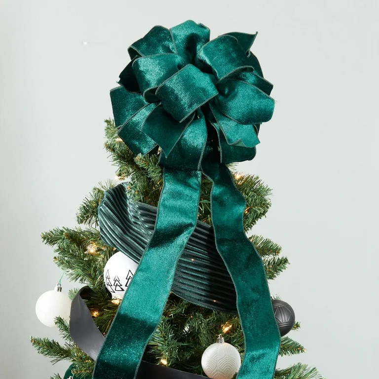 My Texas House Green Velvet Ribbon, 18 ft | Walmart (US)