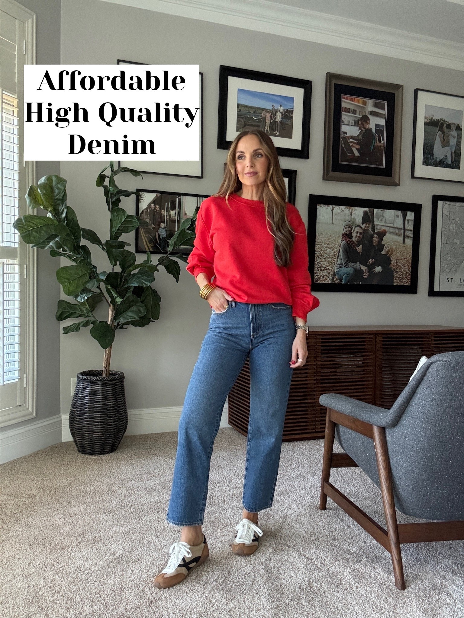 @Quince denim that feels like my denim 2x the price! Wearing a 26R

#LTKootd