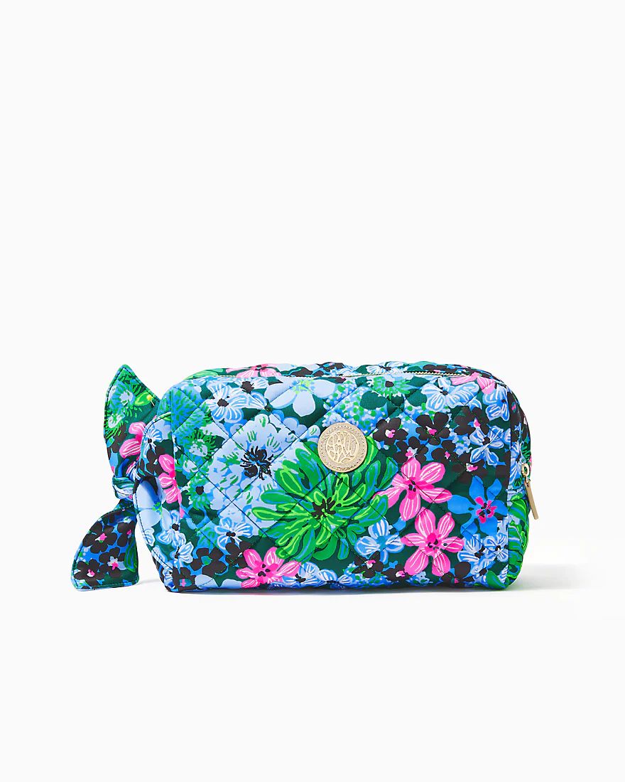 Adah Quilted Pouch | Splash of Pink - A Lilly Pulitzer Store