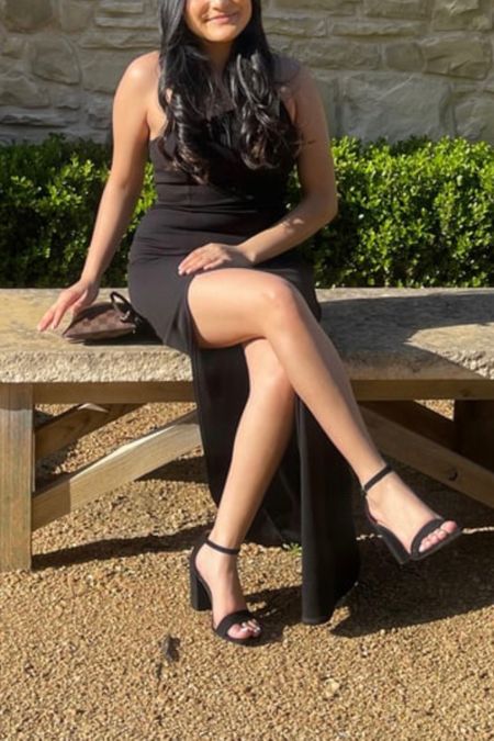 This black tie wedding guest dress with a slit is so fun and sexy!

Formal dress, formal gown, formal wedding guest dress, formal black dress, black forma dress

#LTKunder100 #LTKwedding