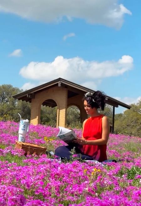 Don’t miss out on the vibrant blooms in Texas this spring! Grab our Texas travel guide for insider tips and bring along your tumbler to stay cool and hydrated on your journey. Also, make sure to wear comfy and flowy outfits! ❤️

- 55+ Texas Trips Under $50, gift ideas for travelers, travel gifts, gradient maxi dress, bluebonnet tumbler, holiday outfit, holiday fashion, fall dress, fall outfit, thanksgiving dress, summer dress, summer outfit, spring dress, spring outfit, prom dress, evening dress, date night outfit, party dress, trendy ootd, fall fashion, amazon finds, vacation outfit, travel outfit, seasonal outfit

#LTKSeasonal #LTKparties #LTKwedding #LTKworkwear #LTKfindsunder100 #LTKfindsunder50 #LTKstyletip #LTKtravel