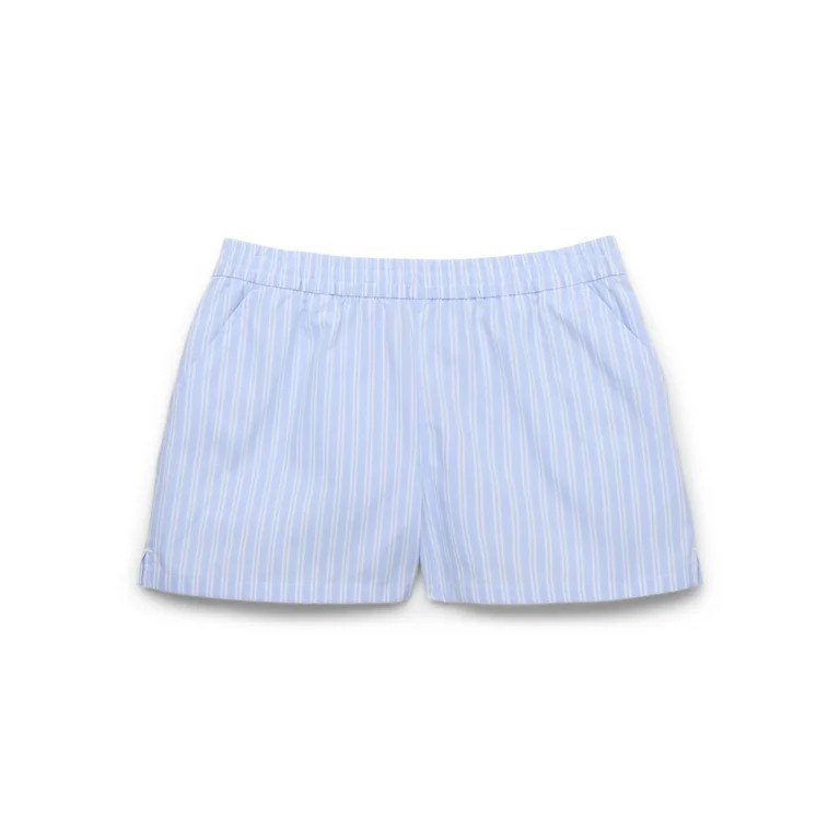 Wonder Nation Tween Girls Cotton Easy Pull-On Shorts, Sizes 4-18 | Walmart (US)