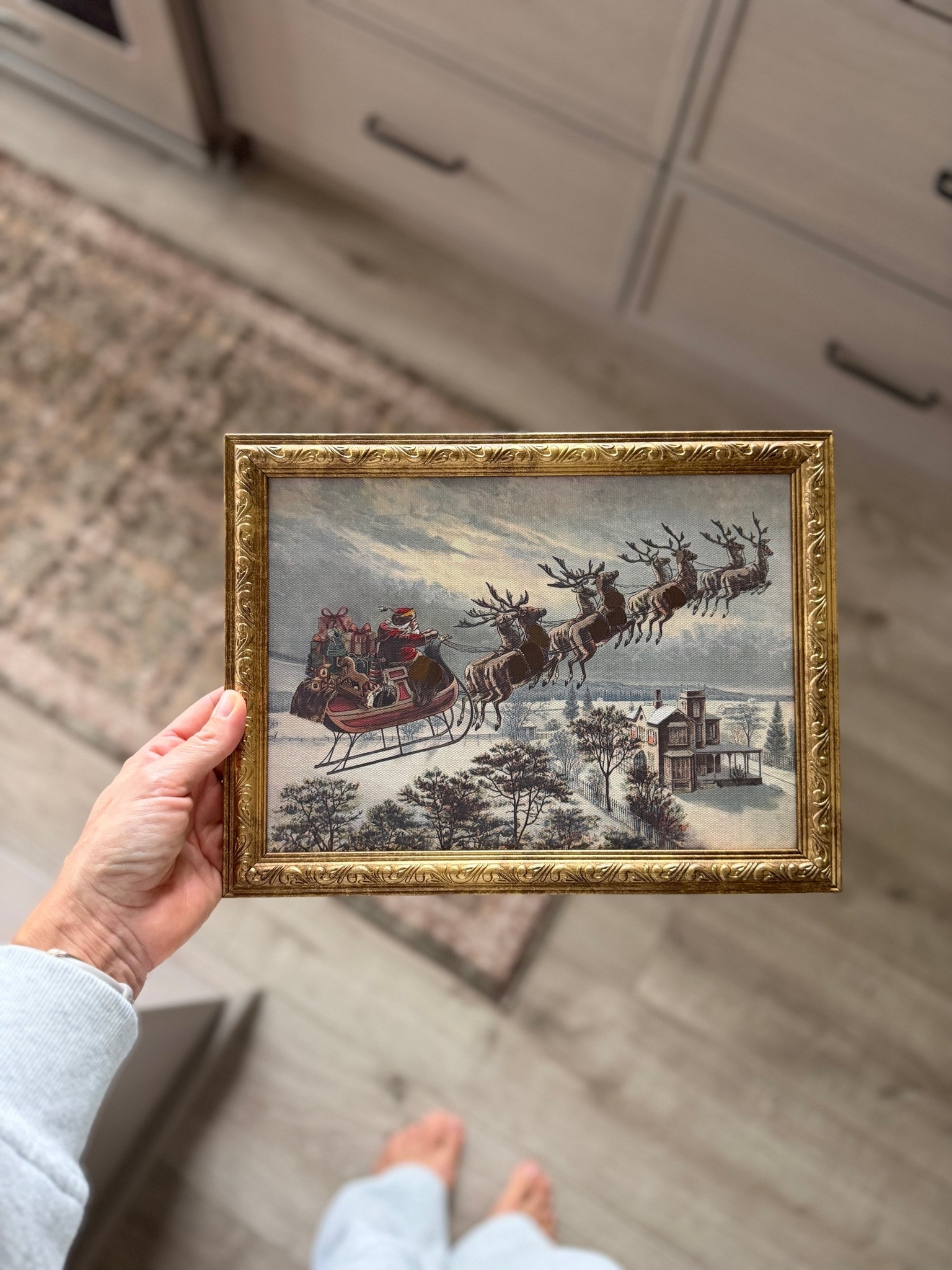 Are you joking?! This $6.97 framed Christmas art is so fun! High sell out risk 😍

#LTKHome #LTKSeasonal