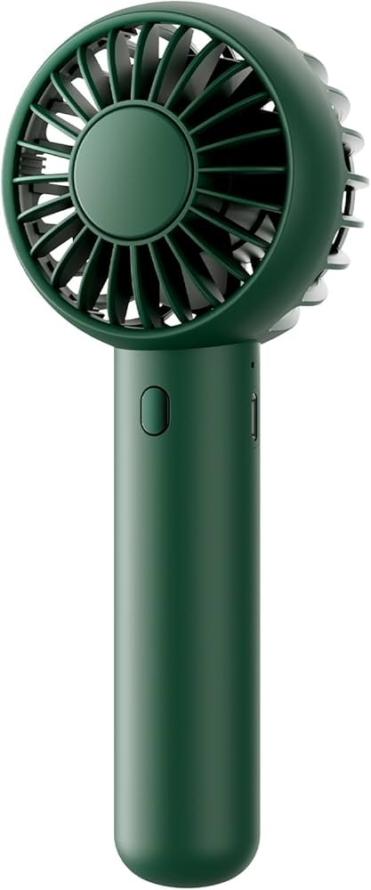 Gaiatop Mini Portable Fan, Navy Green, Cute Design, Rechargeable Battery, Handheld and Desktop, S... | Amazon (US)