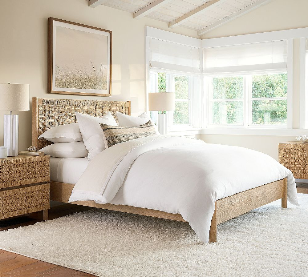 Bolinas Woven Bed | Pottery Barn (US)