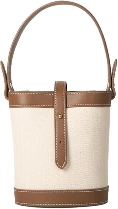 Designer Crossbody Bags for Women Vintage Bucket Bags for Women Fashion Top Handle Handbag Satche... | Amazon (US)