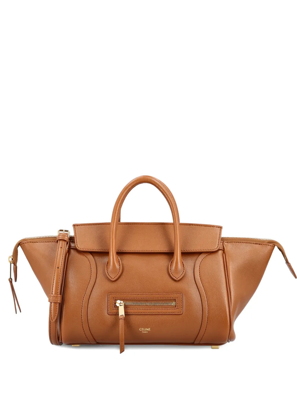 small New Luggace zip-detail tote bag | Farfetch Global