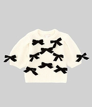 GB Little Girls 2T-6X Bow Detail Sweater - 6 | Dillard's