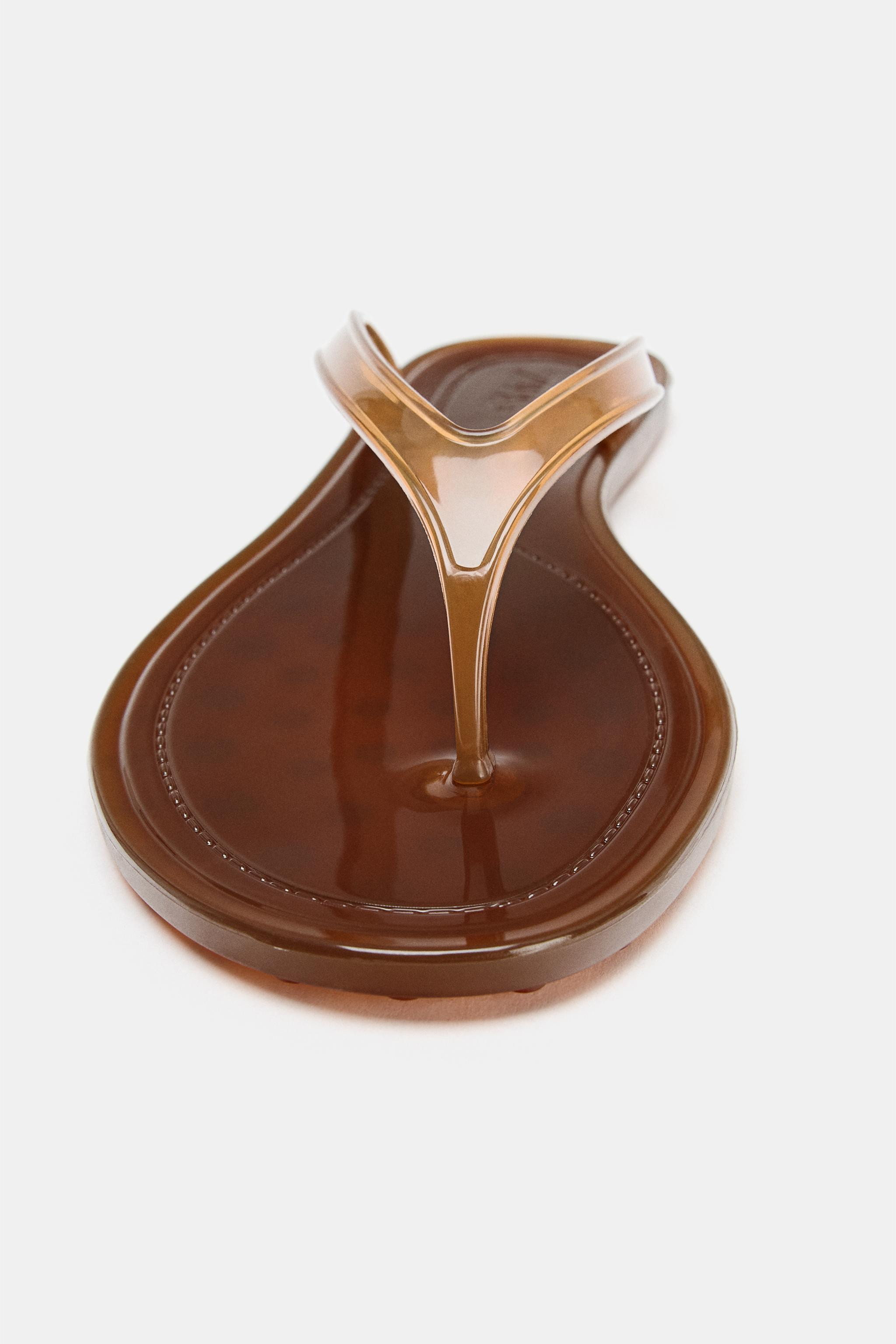 JELLY THONG SANDALS | Zara US