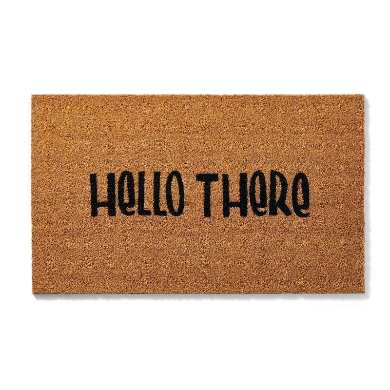 'Hello There' Doormat Black - Tabitha Brown for Target | Target
