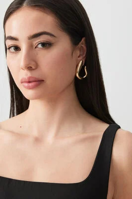Irregular Hoop Earrings | Ardene