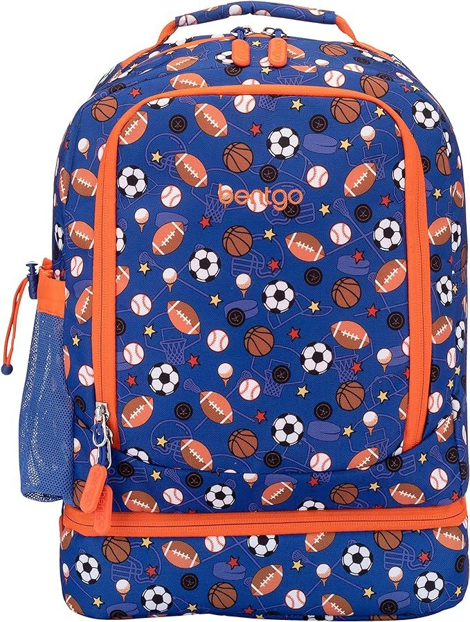 Bentgo Kids Prints 2-in-1 Backpack & Insulated Lunch Bag | Amazon (US)