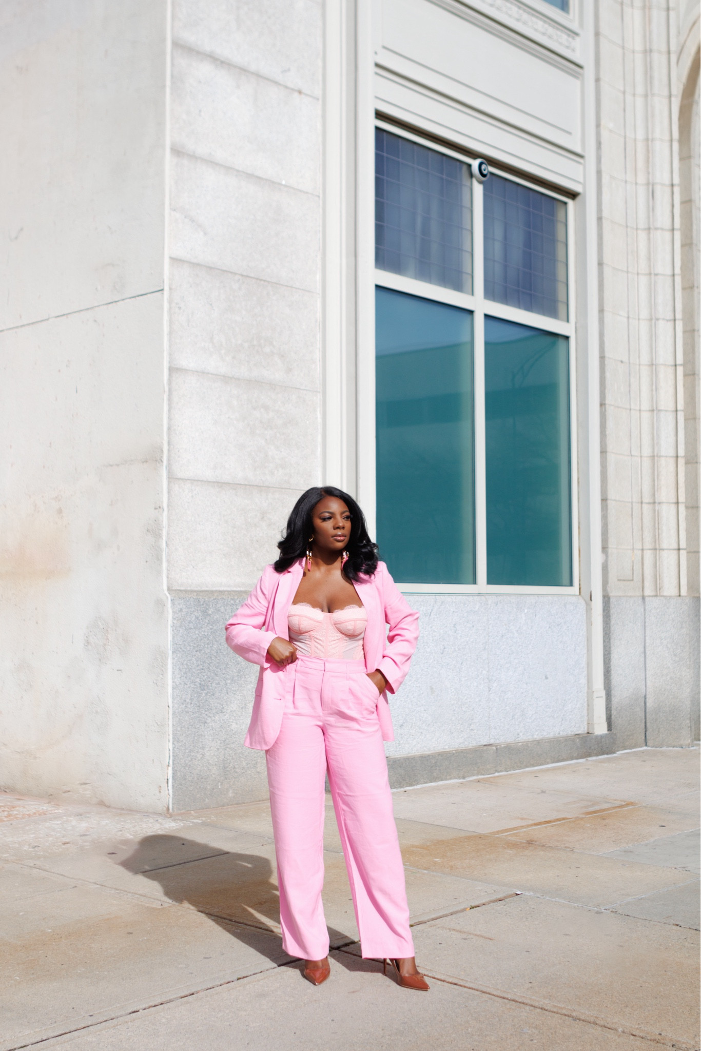 Spring suiting! Full look under $100 🌸😍

#LTKSeasonal #LTKSpringSale #LTKsalealert