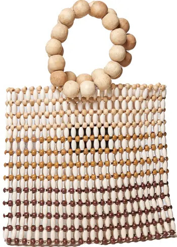 LSPACE Riley Wood Bead Bracelet Handle Bag | Nordstrom | Nordstrom
