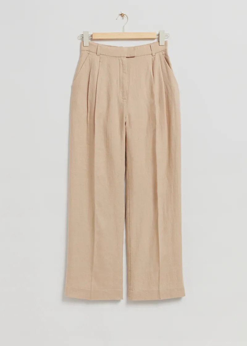 Tailored Relaxed Pleat Trousers | & Other Stories US