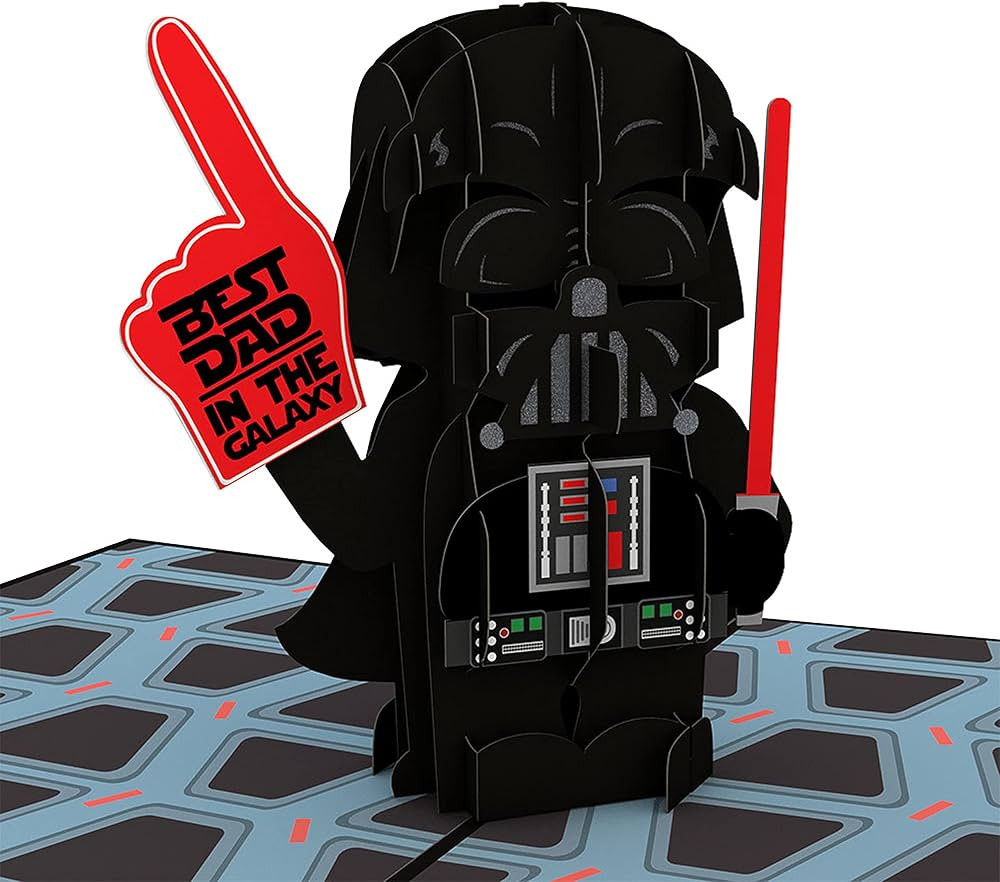 Lovepop Star Wars™ Darth Vader™: Best Dad in the Galaxy Pop Up Card, 5x7-3D Father's Day Gree... | Amazon (US)
