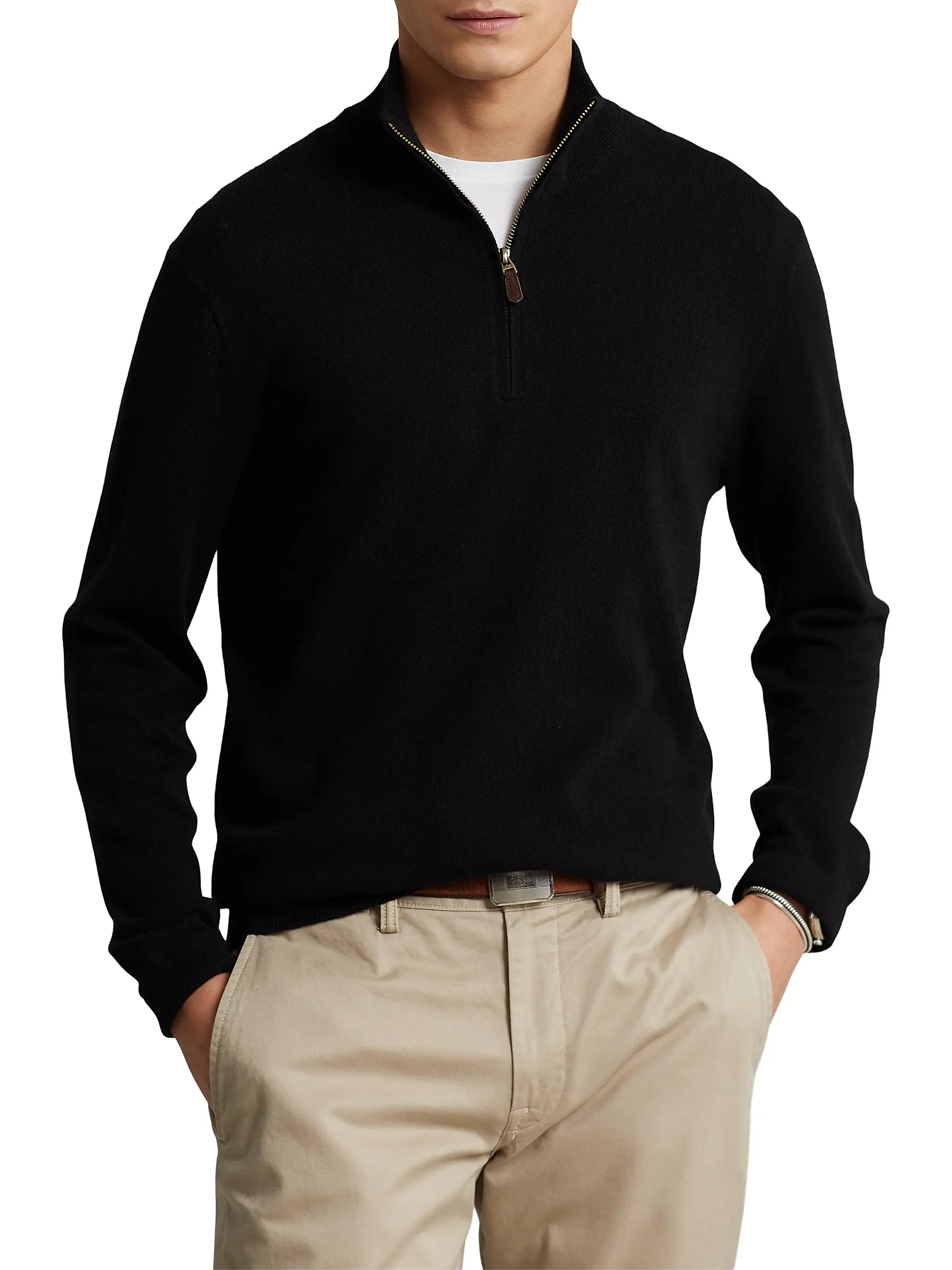 Wool Quarter-Zip Sweater | Saks Fifth Avenue