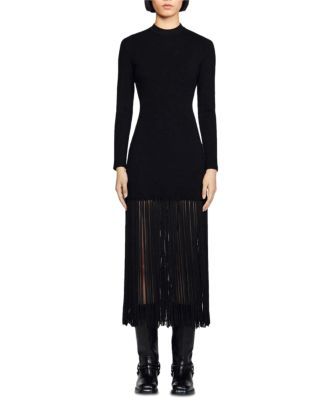 Sheyna Knit Fringed Hem Maxi Dress | Bloomingdale's (US)