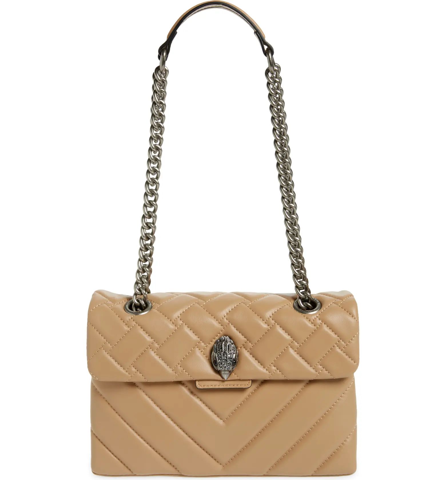 Kurt Geiger London Kensington X Quilted Leather Shoulder Bag | Nordstrom | Nordstrom