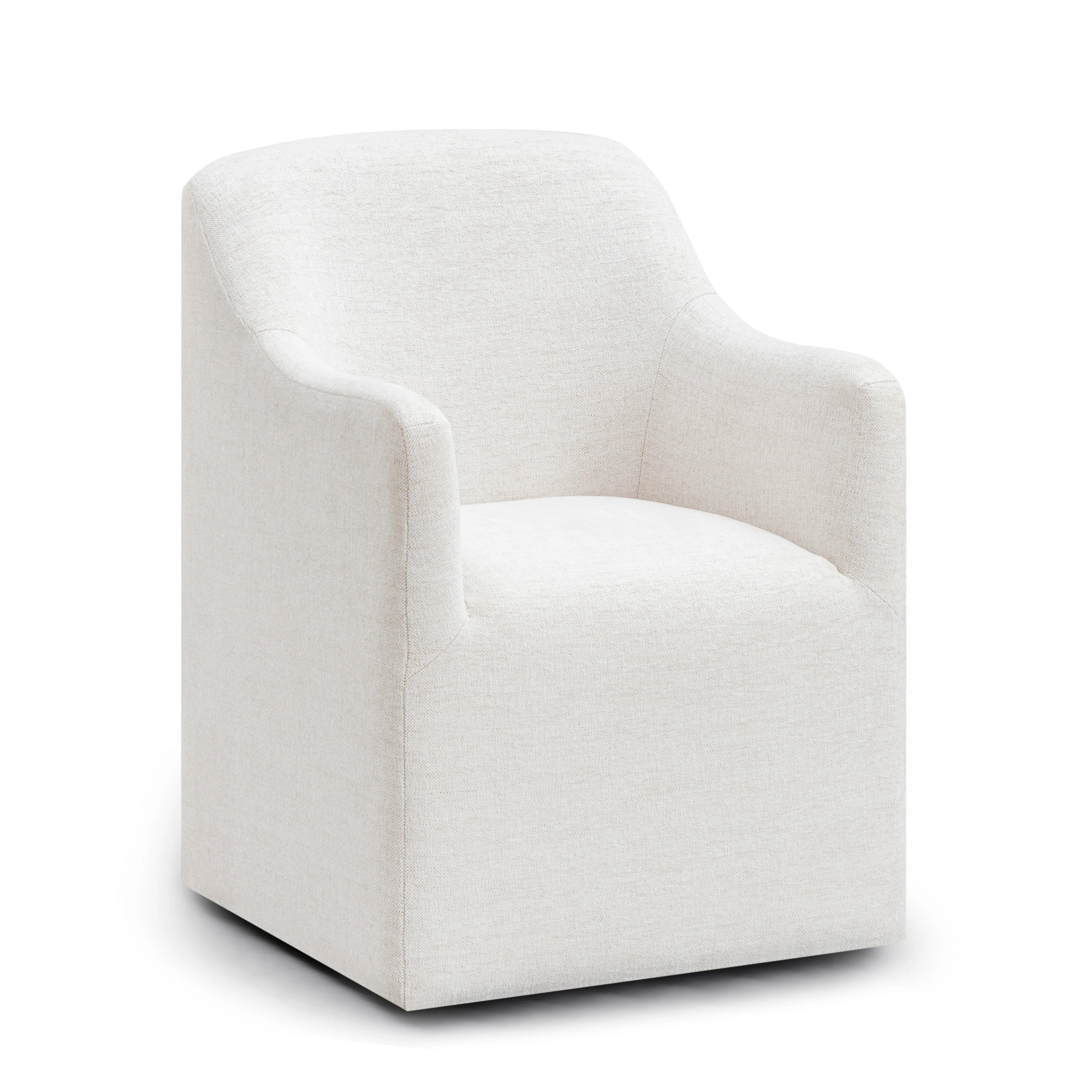 Helena Tall Textured Weave Performance Fabric Dining Chair | TOV Furniture