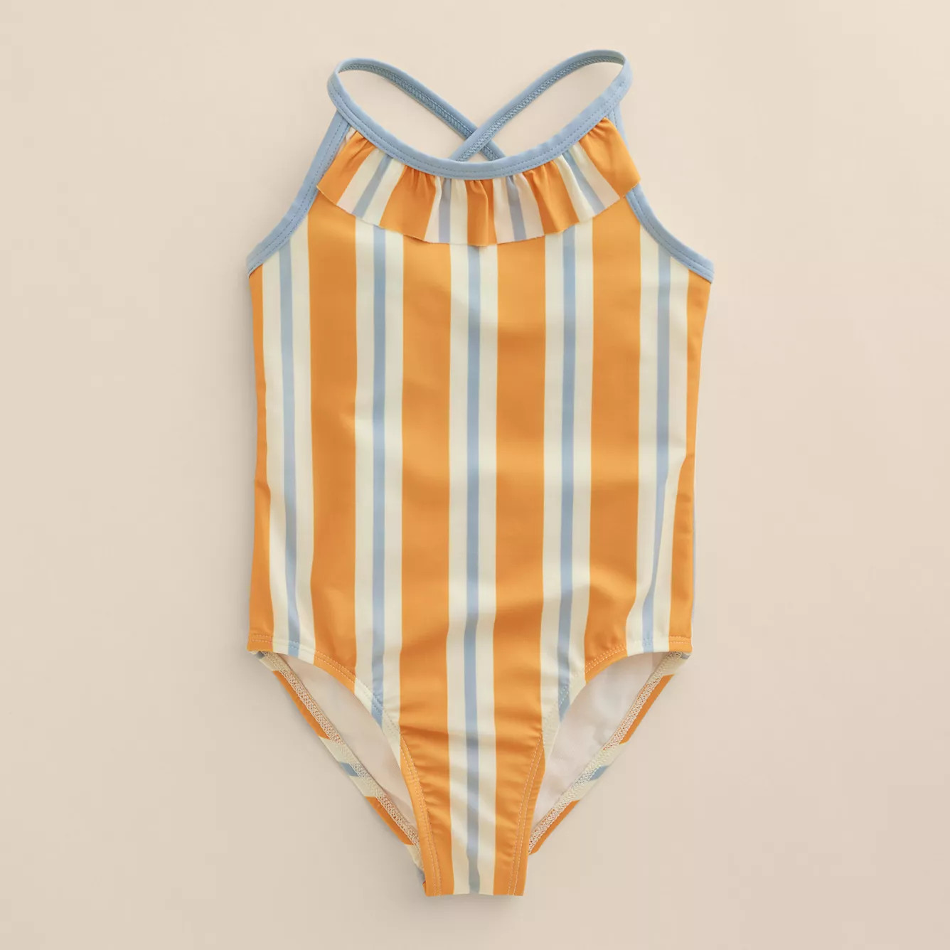 Baby & Toddler Girl Little Co. by Lauren Conrad Ruffle One-Piece Swimsuit | Kohl's