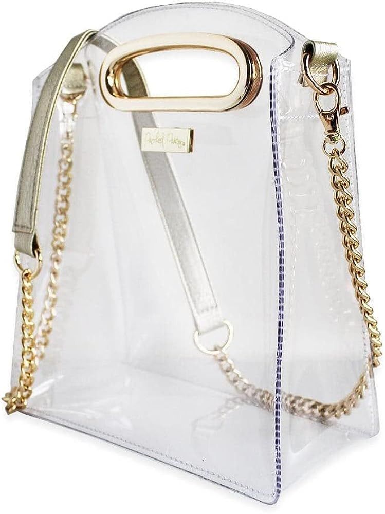 Packed Party Clear Cooper Crossbody Bag; Women and Girls Small Fashion Clear Purse or Handbag; Tr... | Amazon (US)