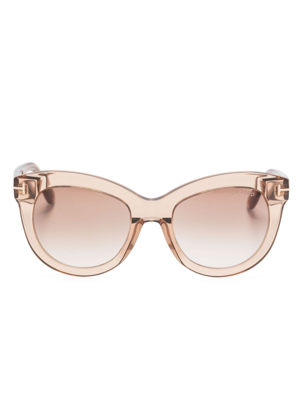 TOM FORD Eyewear Odette sunglasses - Brown | Farfetch Global