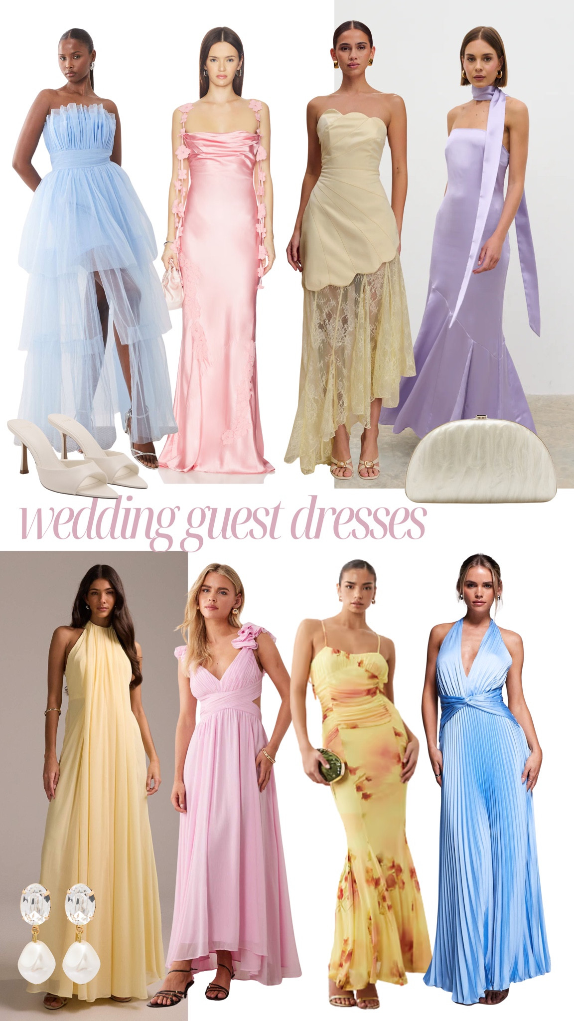 Wedding guest dress inspo 👗 spring wedding guest, dress inspo, blue dress, summer wedding 

#LTKwedding #LTKspring #LTKsummer