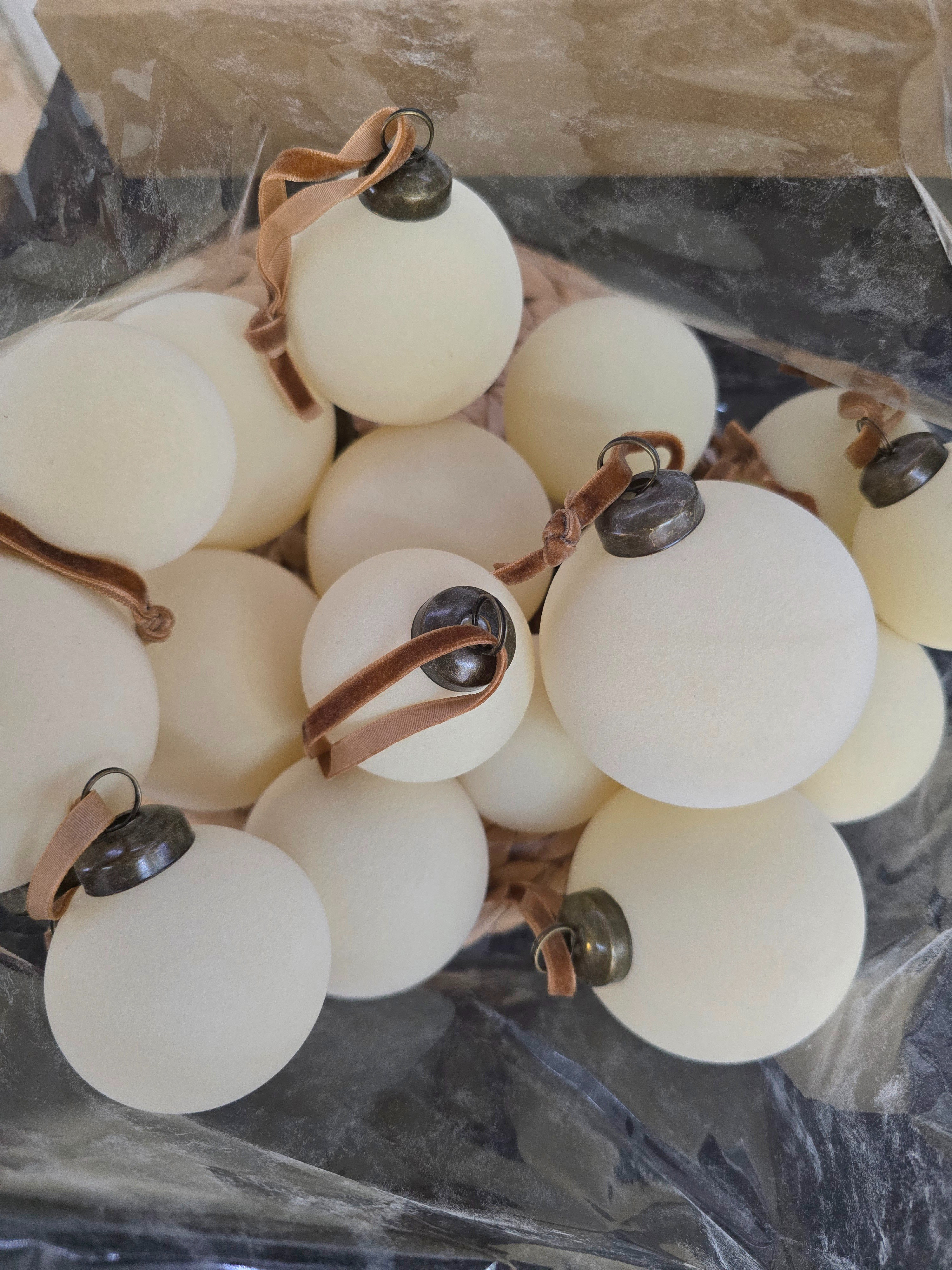 Velvet Christmas Ornaments.

#LTKSeasonal #LTKHome #LTKSaleAlert