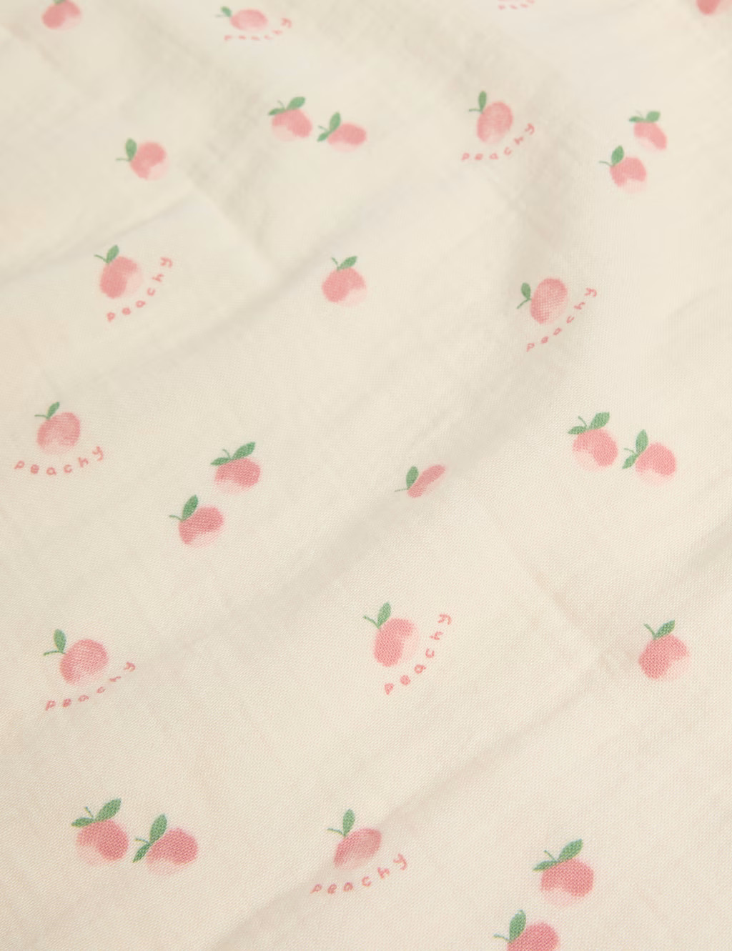 3pk Pure Cotton Peaches Muslins | Marks & Spencer (UK)