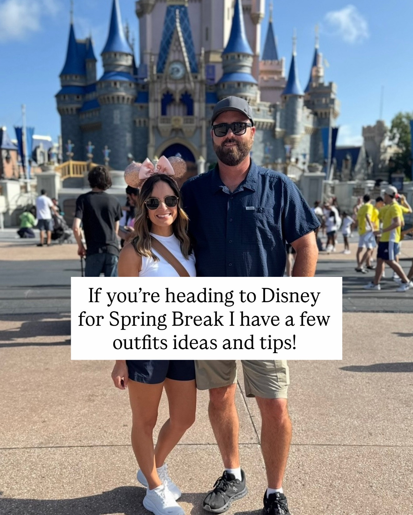 If you’re heading to Disney for spring break, here are a few outfit ideas! 

Outfit 1
Tank top (Quince): xs 
Skort (Target): xs 
Sneakers (Hoka): tts 
Ears (Disney) 

Outfit 2 
Shorts (Athleta):  xxs 
Tank Top (Quince): xs 
Bag (Quince) 
Sneakers (Hoka): tts  
Ears (Disney @ parks)

Outfit 3 
Tank top (Albion Fit): xs 
Skort (Amazon): xs 
Sneakers (Hoka): tts
Ears (Disney @ parks) 

#LTKTravel #LTKPetite