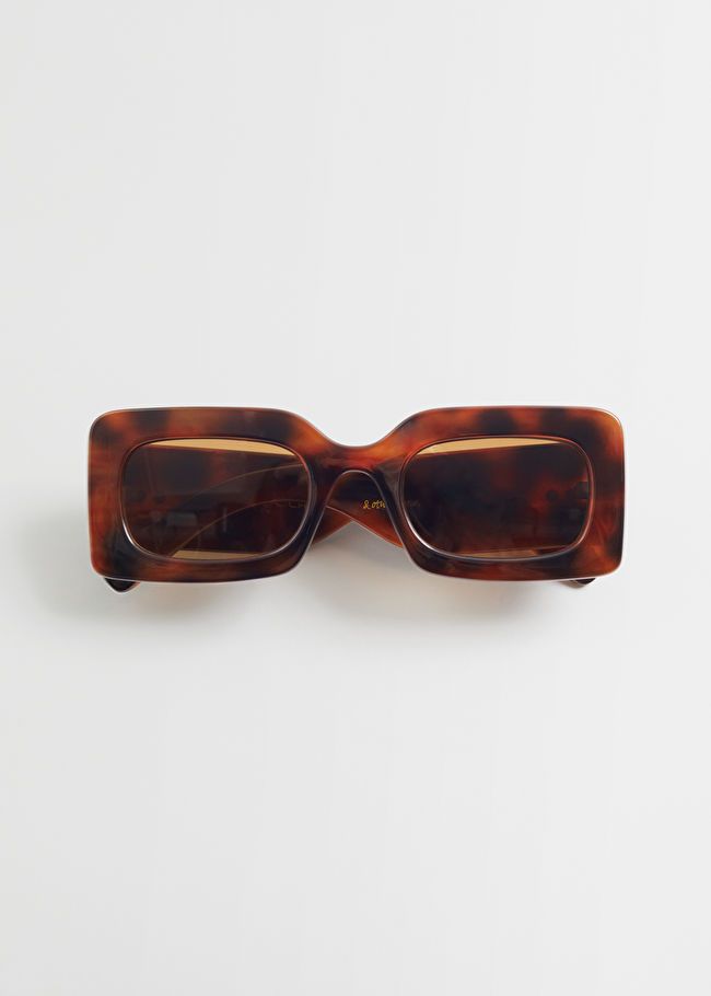 Rectangular Thick Frame Sunglasses | & Other Stories (EU + UK)