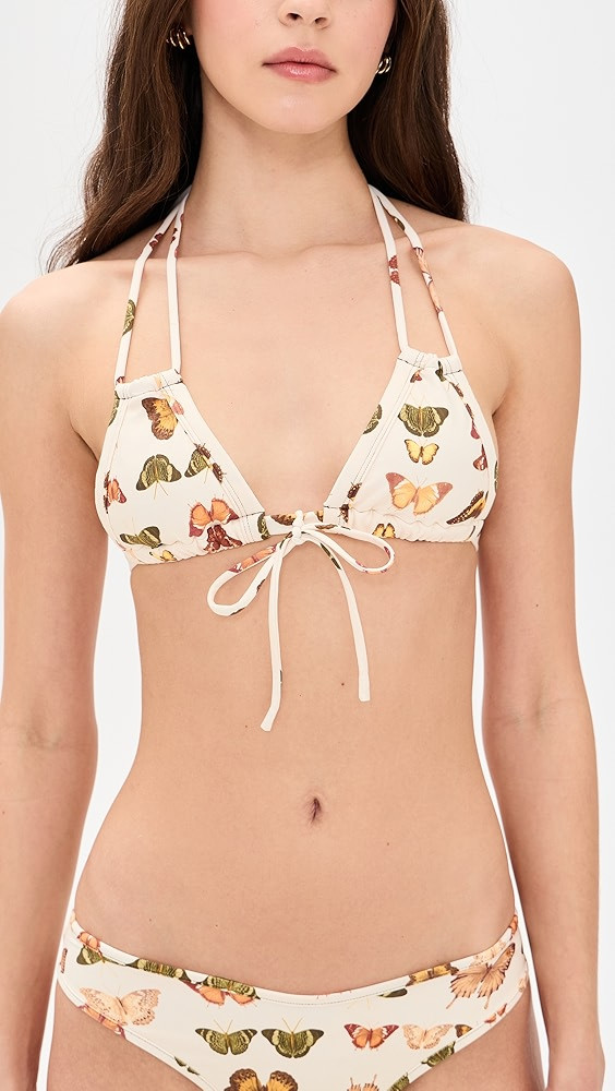 Monarch Euro Bow Bikini Top | Shopbop