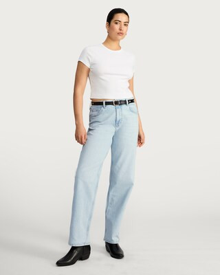 F&F Straight Jeans in Blue | Tesco F&F