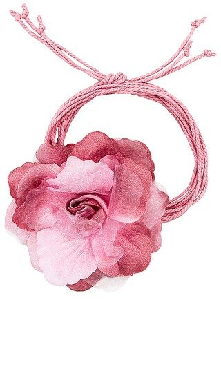 Tie Dye Flower Necklace in Pink | Revolve Clothing (Global)