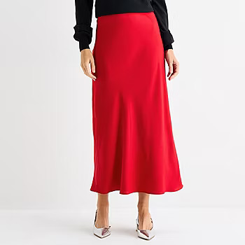 Liz Claiborne Womens Mid Rise Maxi Skirt | JCPenney