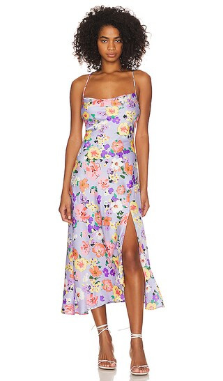 Gaia Dress in Periwinkle Floral | Revolve Clothing (Global)