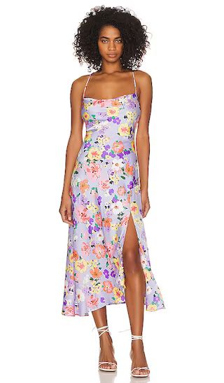 Gaia Dress in Periwinkle Floral | Revolve Clothing (Global)