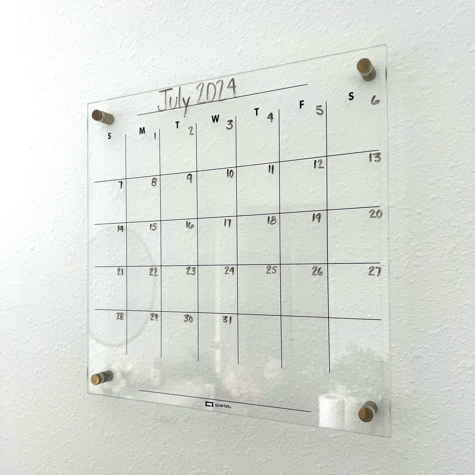 Glass calendars for organizing monthly, weekly 

#LTKFindsUnder50 #LTKHome #LTKFamily