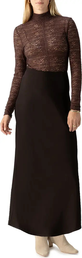 Sanctuary Everyday Satin Midi Skirt | Nordstrom | Nordstrom