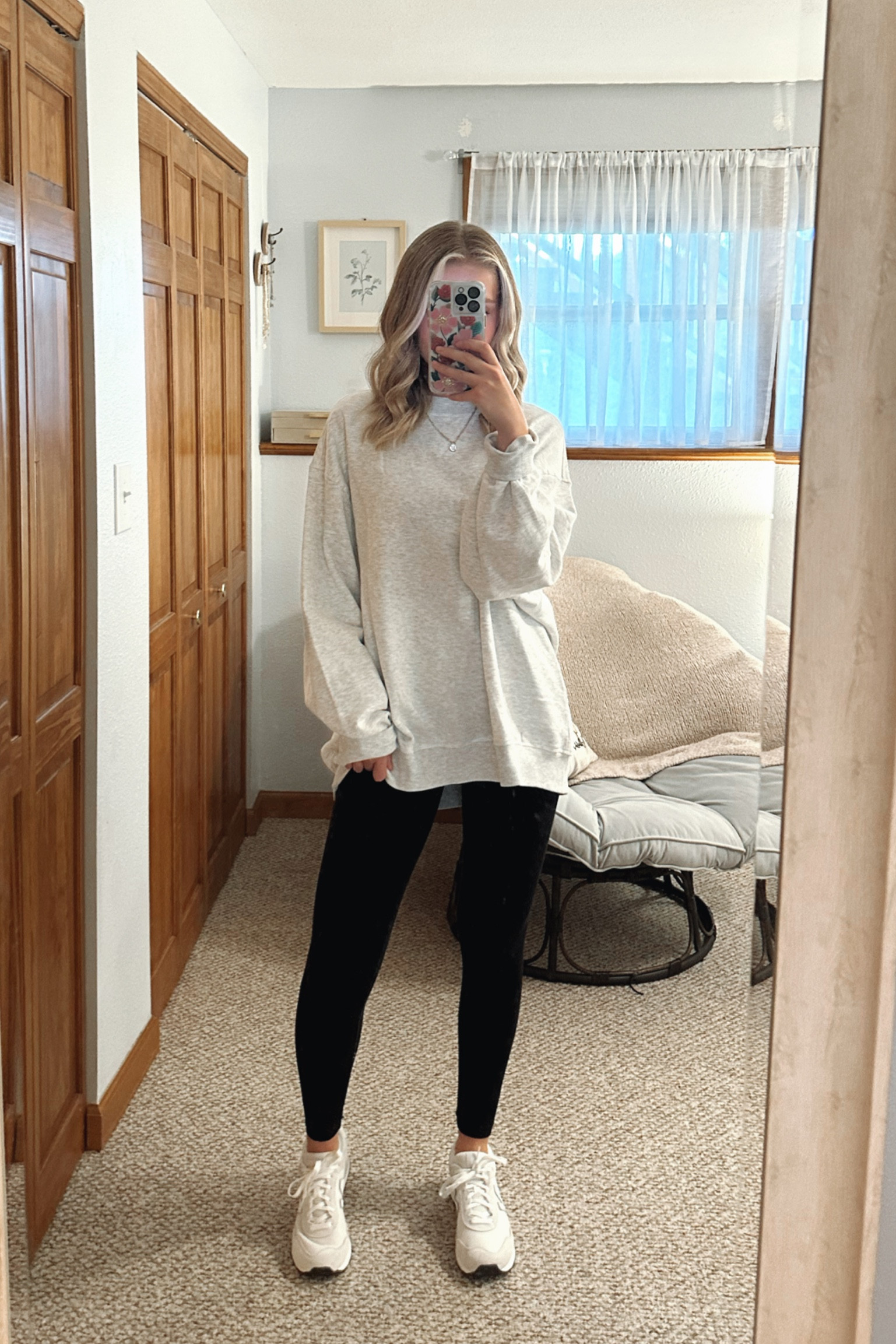 Casual running errands outfit 
H&M | Aerie | New balance 

#LTKSeasonal #LTKBacktoSchool #LTKFind