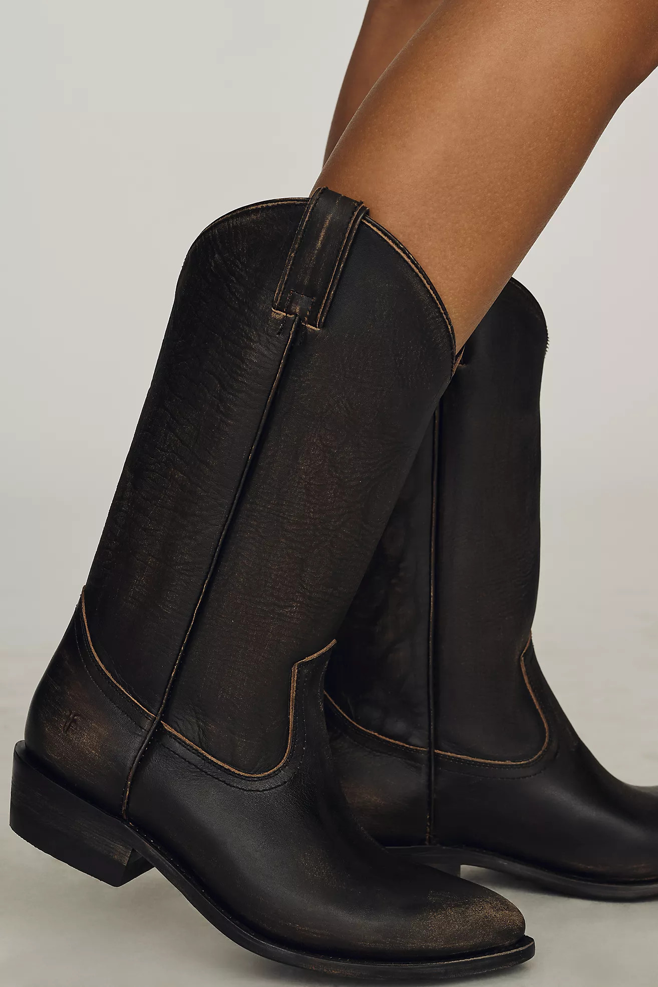 Frye Billy Pull-On Western Boots | Anthropologie (US)