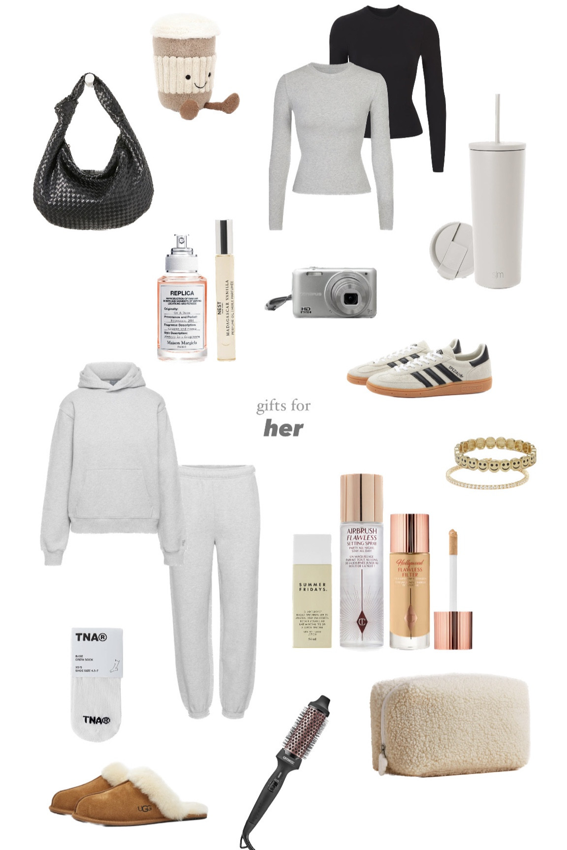 Gifts for her, gifts for the women in your life, holiday gift guides, makeup, skincare, fashion, bags, matching sweatsuit, digital camera, makeup bags

#LTKHoliday #LTKGiftGuide #LTKHolidaySale