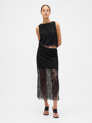 Lace Maxi Skirt | Gap (CA)