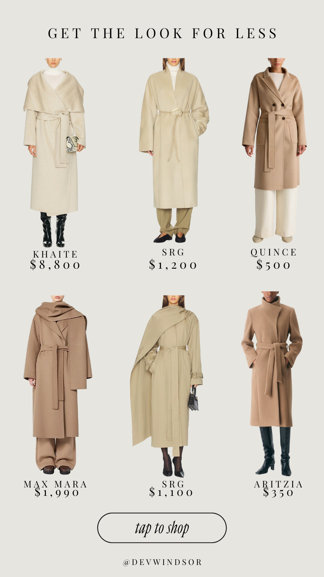 Get the look for less 🤎 Designer-inspired wool trenches that are elevated, chic, and timeless for fall. 

 #LTKSeasonal #LTKStyleTip